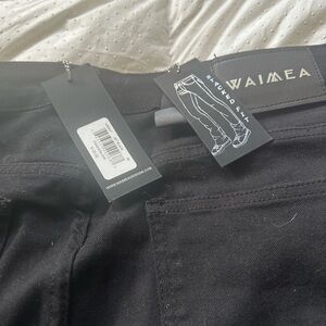 Waimea Stacked Black Bootcut Jeans for Men